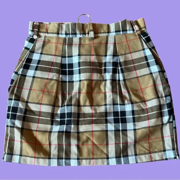 4/45$ Plaid Tartan Mini Skirt | Love Too True - Picture 4 of 4